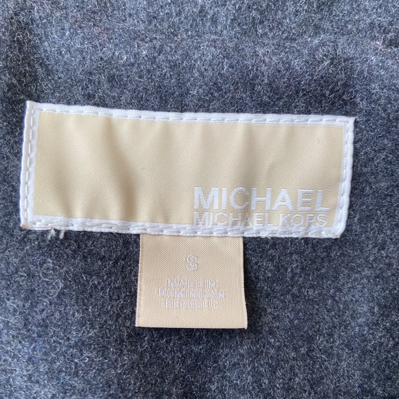 Michael Kors Wool Coat - Gray - Picture 6 of 7